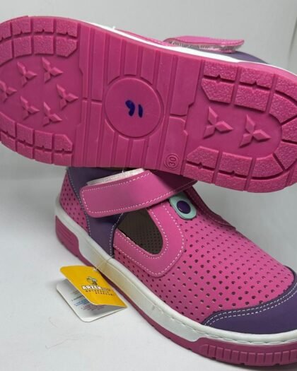 Baskets Rose & Violet pour Fille – Ultra Légères et Respirantes