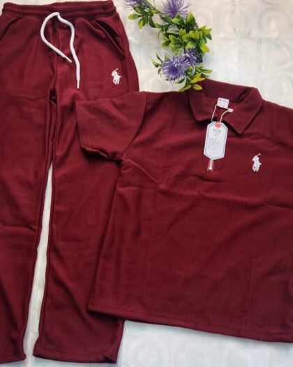 Ensemble Garçon Polo & Pantalon – Style Sport Chic